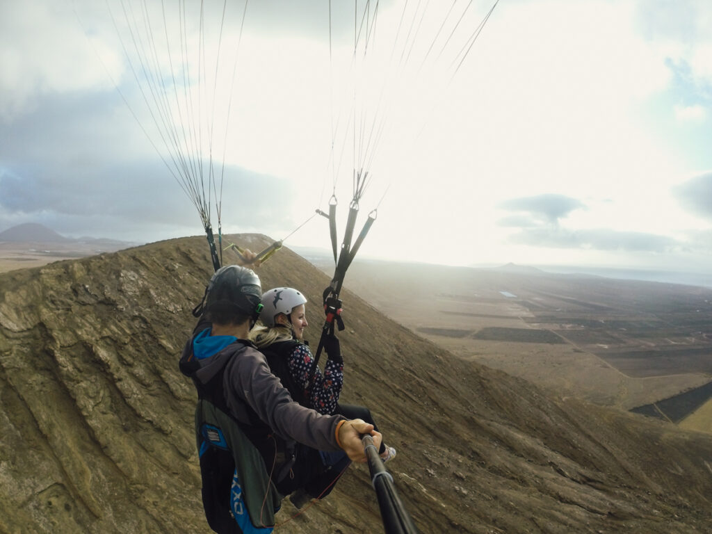 paragliding lanzarote