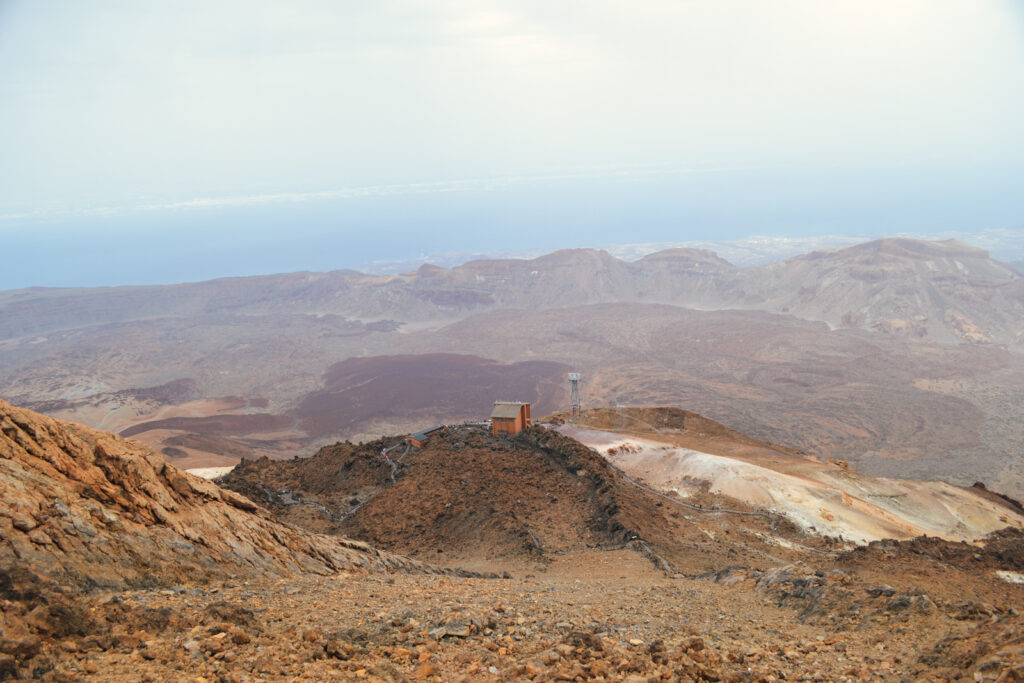 teide pohled dolu